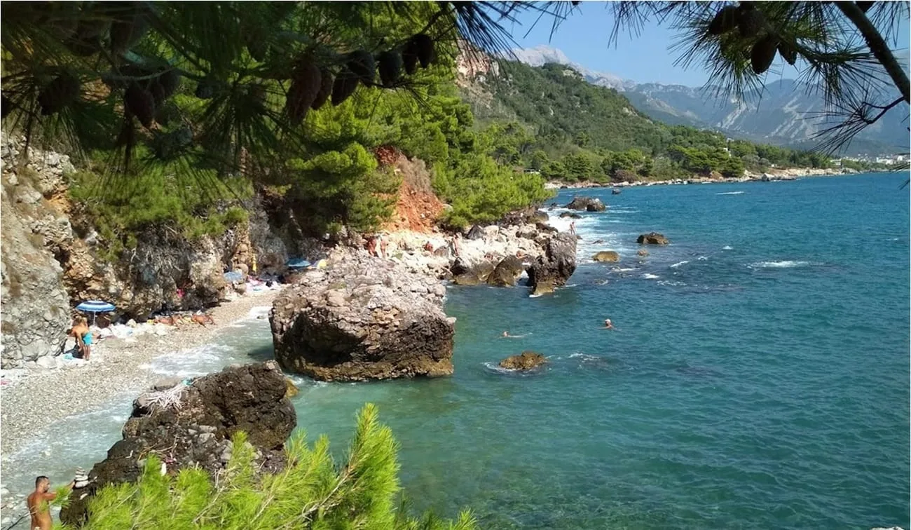 fkk-naturist beach Ratac Montenegro